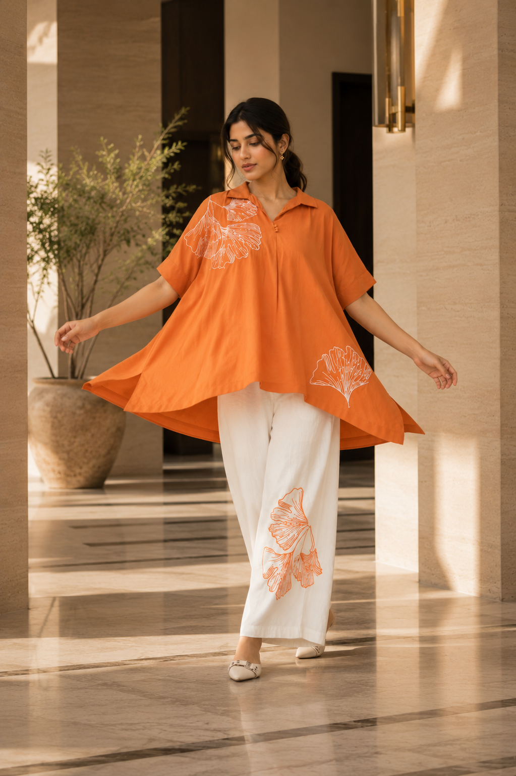 Orange Bloom Cord-Set — 6